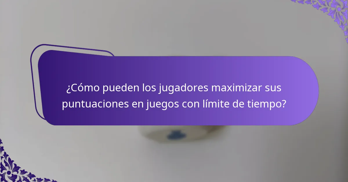 ¿Qué variaciones existen en los sistemas de puntuación a través de diferentes juegos con límite de tiempo?