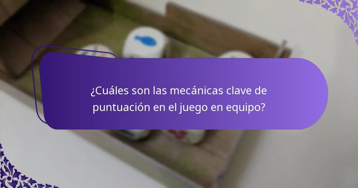 ¿Cuáles son las variaciones de los sistemas de puntuación en los juegos de equipo?
