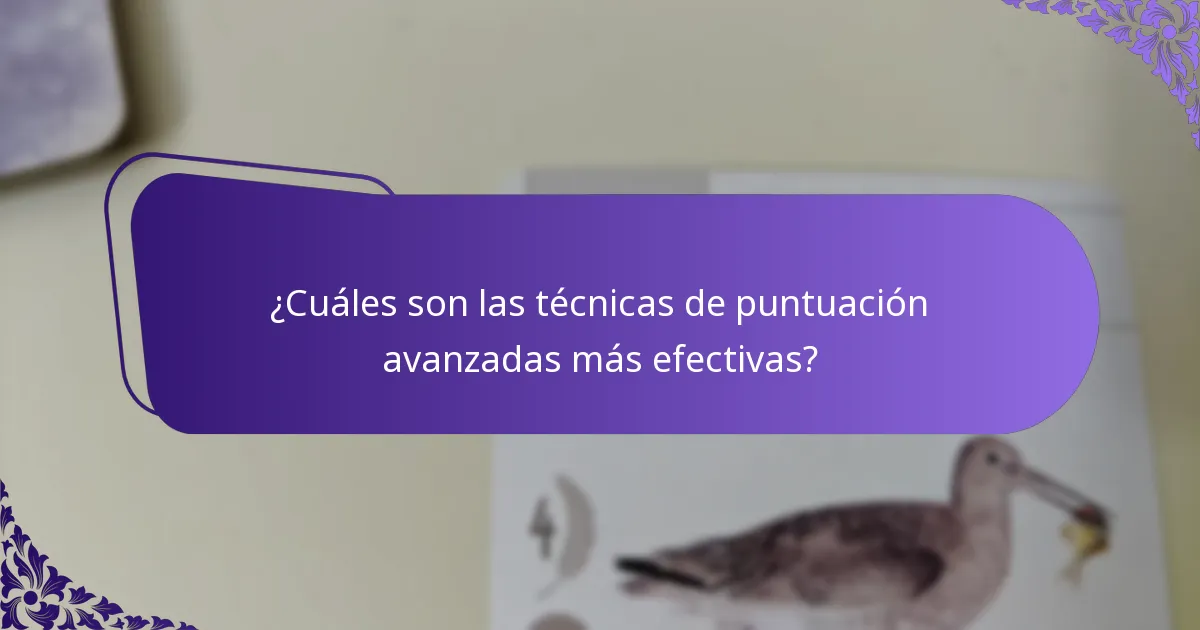 ¿Cómo difieren las estrategias de puntuación según el contexto?