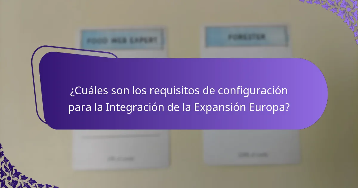 ¿Qué cambios en la jugabilidad trae la Expansión Europa?