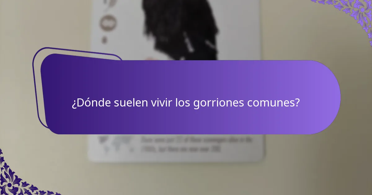 ¿Cómo afectan los comportamientos sociales a las poblaciones de gorriones comunes?