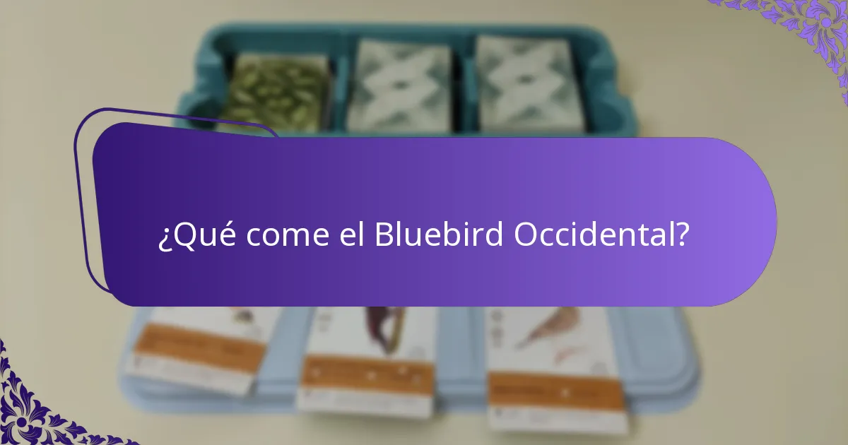 ¿Qué esfuerzos de conservación apoyan a las poblaciones de Bluebirds Occidentales?