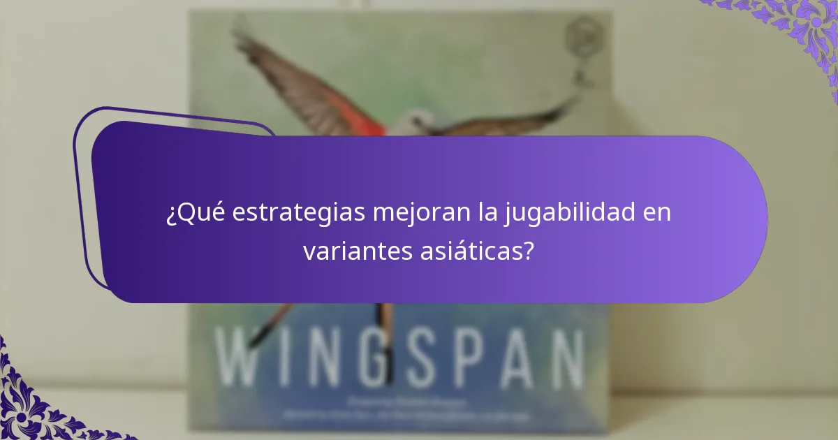 ¿Qué variantes de juegos son populares en Asia?